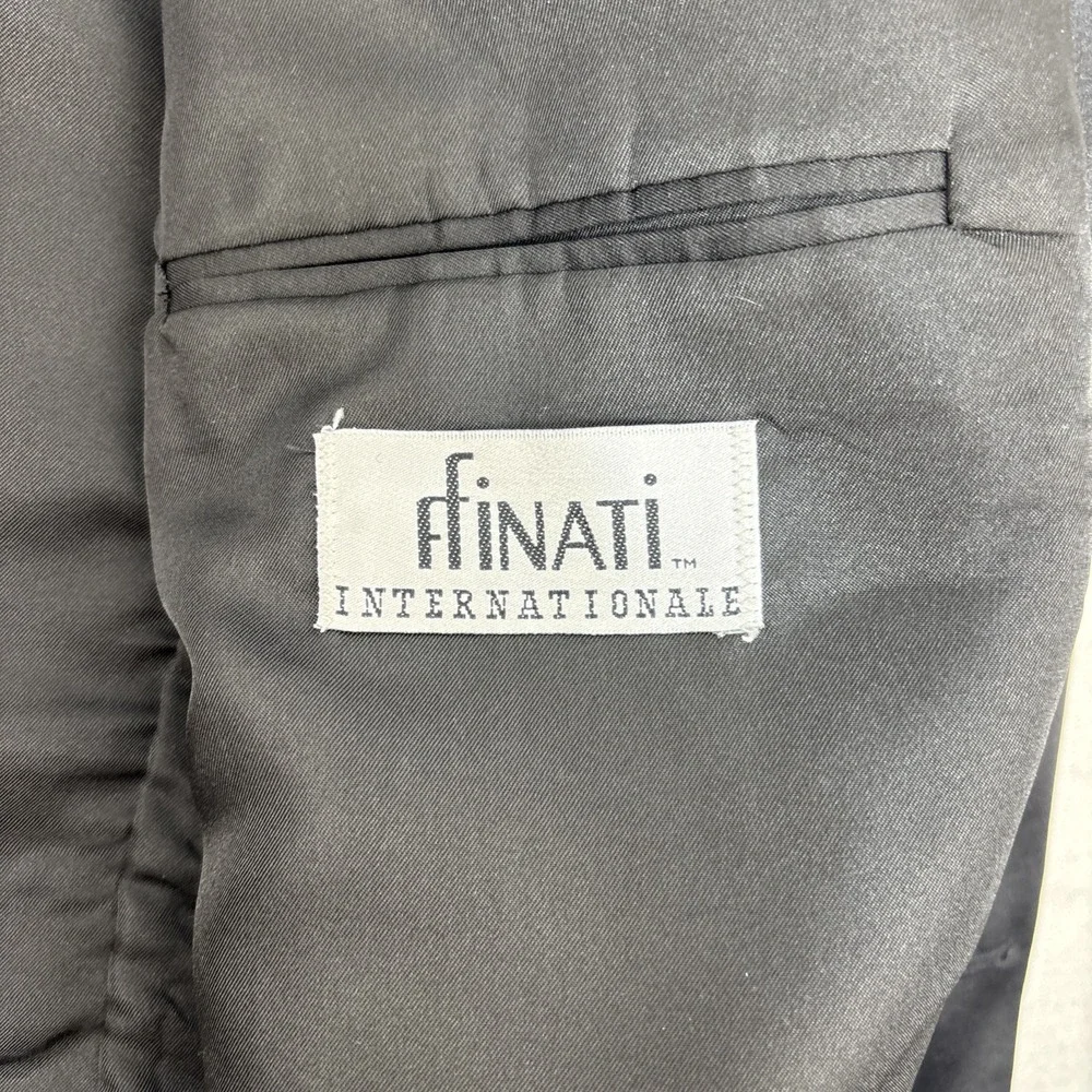 Mens Black Tuxedo Suit Jacket Size 50R Formal Blazer USA Made‎